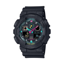 Купить наручные часы Casio G-Shock: Мужские часы Casio G-Shock GA-100MF-1AER (Ø 51 mm)