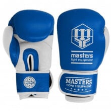 Купить боксерские перчатки Masters: Leather boxing gloves MASTERS RBT-TRW 01210-02