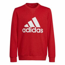 Толстовка без капюшона детская Adidas Essentials Красный