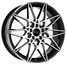 Колесный диск литой Secret Wheels SW2 black polish 9x19 ET35 - LK5/112 ML66.7