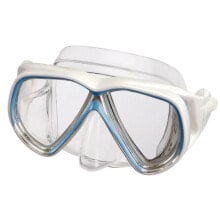 Masks and snorkels for scuba diving