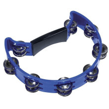 Fame Half-Moon Tambourine (Blue)