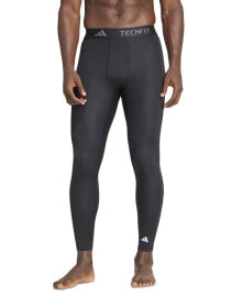 adidas men's Tech-Fit TF Long Compression Tights