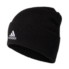 Мужские шапки Мужская шапка черная трикотажная Adidas Tiro Woolie Osfl
