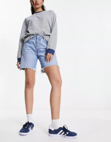 Levi's – 501 – Shorts im Stil der 90er in hellblauer Waschung