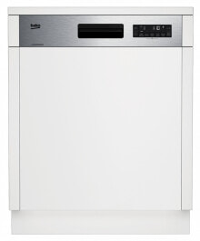 Встраиваемые посудомоечные машины Beko DSN6634FX2 посудомоечная машина Полувстраиваемый 14 мест A++