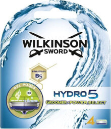 Wilkinson Hydro 5 Groomer Сменные картриджи для бритвы с увлажняющей полоской с провитамином В5  4 шт