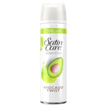 Купить мужские средства для бритья Gillette: Gillette Satin Care Avocado 200 ml rasiergel für Frauen