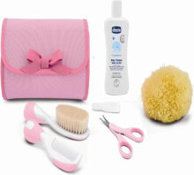 Chicco Pink hygiene accessories set