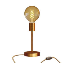 CREATIVE CABLES Alzaluce Globo metal table lamp with 2-pole plug - switch