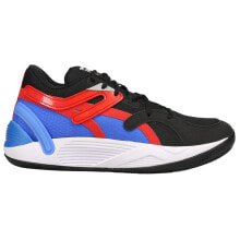 Puma Trc Blaze Court Basketball Mens Black, Blue, Red Sneakers Athletic Shoes 3