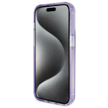 GUESS Guhmp13Xhrsgsu iPhone 13 Pro Max 6.1 Fioletowy Ring Stand phone case