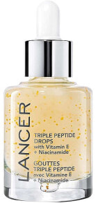 Konzentriertes Anti-Aging-Elixier - Lancer Triple Peptide Drops with Vitamin E + Niacinamide