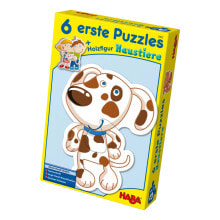 Erstes Puzzle Haustiere