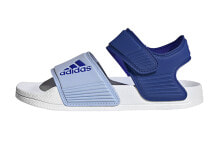 Сандалии Adidas Adilette Blue White купить онлайн