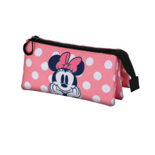 KARACTERMANIA Disney Minnie Mouse Closer Triple Pencil Case