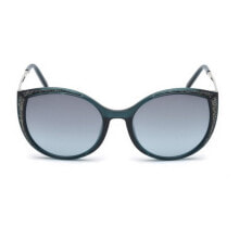 Женские солнцезащитные очки Женские солнцезащитные очки овальные зеленые Swarovski SK0168-87B ( 55 mm)