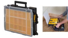 Ящики для строительных инструментов Stanley STST1-75540 ящик для инструментов Ящик для мелких деталей Пластик Черный, Прозрачный