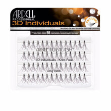 Ardell 3D Individuals Long Black Накладные ресницы в пучках