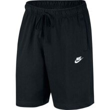 Мужские спортивные шорты Мужские шорты спортивные черные  Nike Sportswear Club Fleece M BV2772-010 shorts