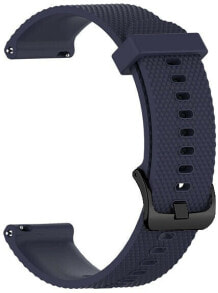 Ремешок или браслет для часов 4wrist Řemínek pro Garmin 20 mm - Navy Blue