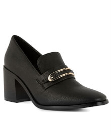 Черные женские туфли на каблуке