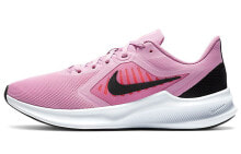 Nike Downshifter 10 减震防滑耐磨 低帮 跑步鞋 女款 粉黑 / Кроссовки Nike Downshifter 10 CI9984-601