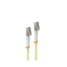Комплектующие для телекоммуникационных шкафов и стоек shiverpeaks BS07-500615 волоконно-оптический кабель 7,5 m LC OM5 Зеленый