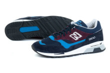 Мужские кроссовки Мужские кроссовки синие замшевые низкие New Balance M1500SCN