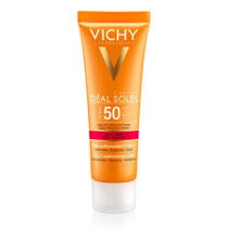 Средства для загара и защиты от солнца vICHY Ideal Soleil  Anti-Age SPF50 Солнцезащитный антивозрастной крем для лица 50 мл