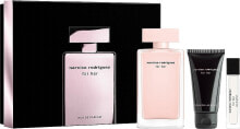 Narciso Rodriguez For Her - Duftset (Eau de Parfum 100ml + Eau de Parfum Mini 10ml + Körperlotion 50ml)