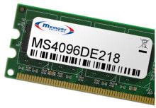 Модули памяти (RAM) memory Solution MS4096DE218 модуль памяти 4 GB