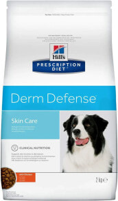 Сухие корма для собак Корм сухой диетический Hill's Prescription Diet Dog Derm Defense Skin Care для взрослых собак при кожных заболеваниях и аллергии, курица,5 кг