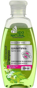 Шампуни для волос Natural Spa купить от $8