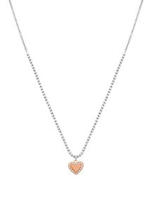 Ювелирные колье bronze necklace with heart Linea Brilliant LJ1554