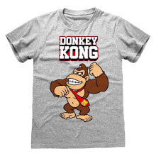 HEROES Official Nintendo Donkey Kong Donkey Kong Bricks Short Sleeve T-Shirt
