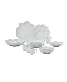 Portmeirion sophie Conran Floret 18 Piece Dinnerware Set, Service for 4