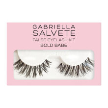 False eyelashes and glue