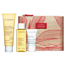 Купить увлажнение и питание кожи лица Clarins: Gift set of care for normal to dry skin Cleansing Box For Normal And Dry Skin