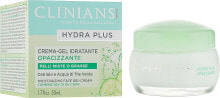 Feuchtigkeitsspendende Gesichtsgel-Creme für fettige und Mischhaut - Clinians Hydra Plus Moisturizing Face Gel-Cream