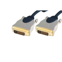 shiverpeaks sp-PROFESSIONAL DVI кабель 7,5 m DVI-D Синий, Хромовый SP77447