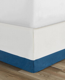 Nautica cLOSEOUT! Colorblock Tailored Bed Skirt, Full