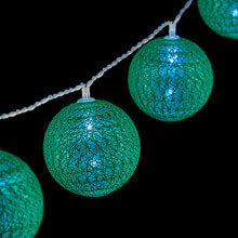 Светодиодная гирлянда из шариков Ø 5 cm 2 m Зеленый