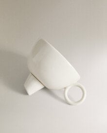 Stoneware funnel with handle