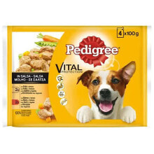 MARS Pedigree Pouch Vegetable Chicken Meat 4x100g Dog Snack 13 Units