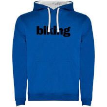 KRUSKIS Word Biking Two-Colour Hoodie