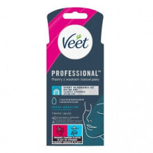 Veet Facial Wax Strips For Delicate Skin Восковые полоски нежной кожи лица 40 шт.