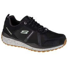 Мужская спортивная обувь для бега Мужские кроссовки спортивные для бега черные текстильные низкие Skechers Equalizer 40 Trail Trx