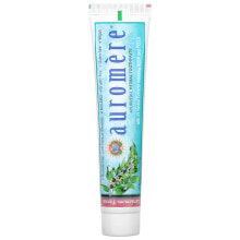 Зубная паста Auromere, Ayurvedic Herbal Toothpaste, Foam-Free, Cardamom-Fennel, 4.16 oz (117 g)
