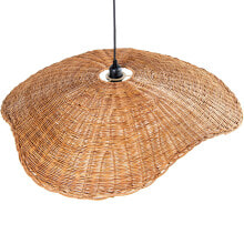 Ceiling Light Alexandra House Living Brown Natural Rattan Natural Fibre 40 W 83 x 14 x 74 cm